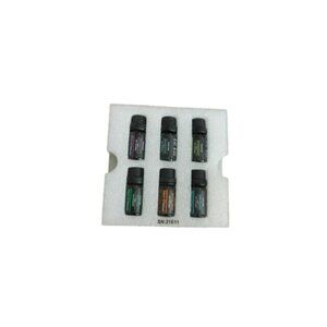 Homasy Aroma Therapy Essential Oil Set 6 Bottles NEW